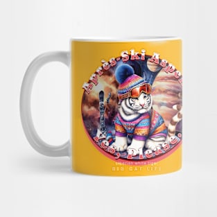 Apres-Ski Aspen Galactic Beanie White Tiger 75T Mug